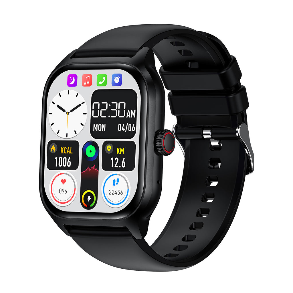 Orologio intelligente LT10, multifunzionale, chiamata Bluetooth, frequenza cardiaca, pressione sanguigna, monitoraggio del sonno, modalità sport.