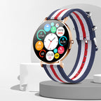 T8 Women's AMOLED Smart Watch Call Remind Ladies Physiologic Function Clock Sport Bracelet Health Track Waterproof Smartwatch