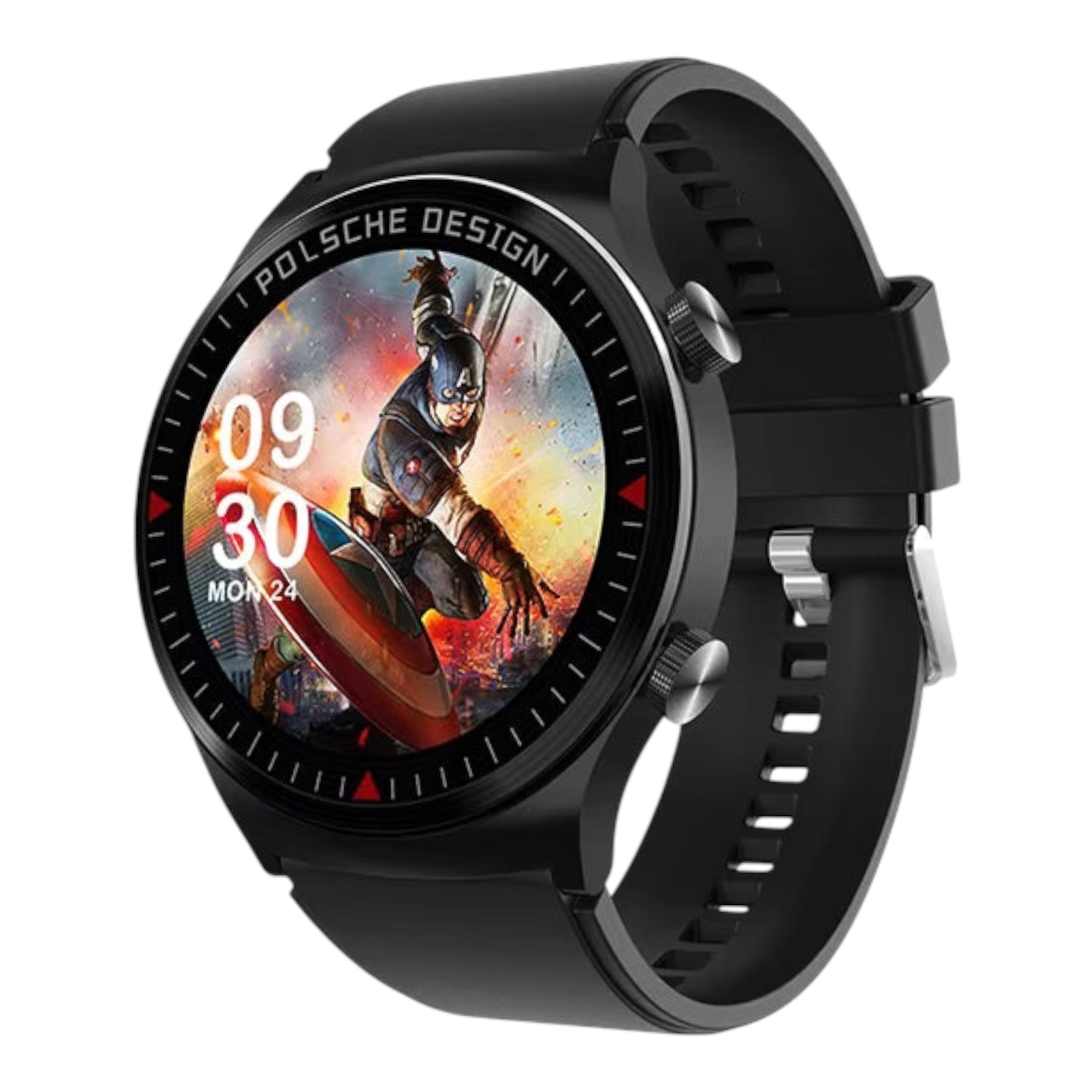 Orologio intelligente Bluetooth BT Chiamata Promemoria intelligente Monitoraggio della salute Pagamento NFC Display AMOLED Orologio intelligente