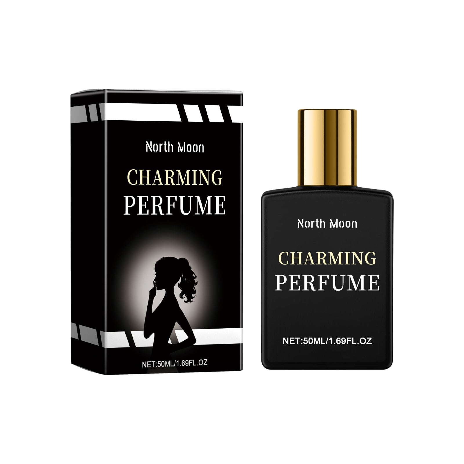 North Moon Pheromone Perfume 50ml Long-Lasting Light Fragrance Fresh Natural Perfume Spray Women Charming Perfume - Acquisti Online