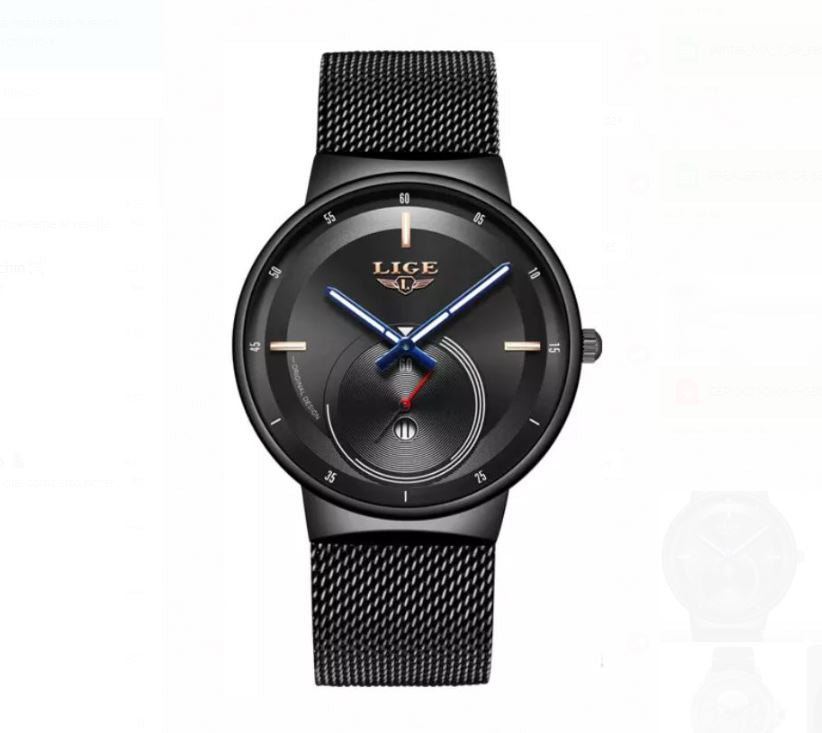 Modieus waterdicht quartzhorloge voor heren