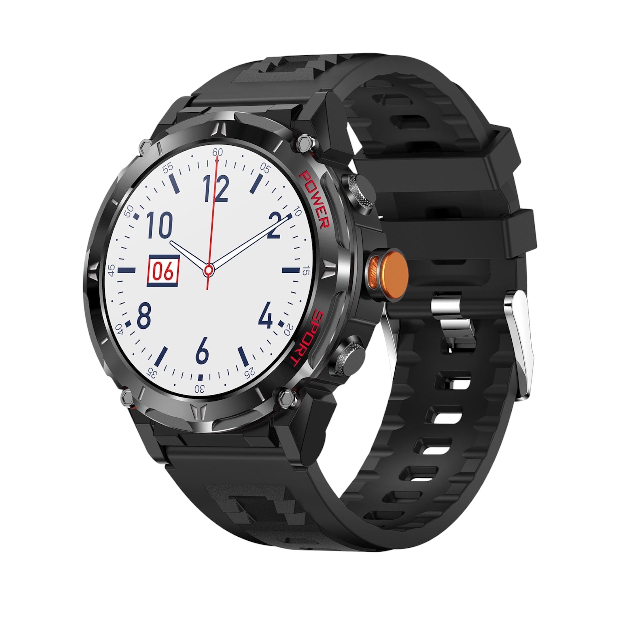 Nuovo orologio intelligente Y18 da uomo con Bluetooth, chiamata Bt, modalità multifunzione, salute, GPS, monitoraggio della pressione dell'altitudine, orologio con promemoria intelligente