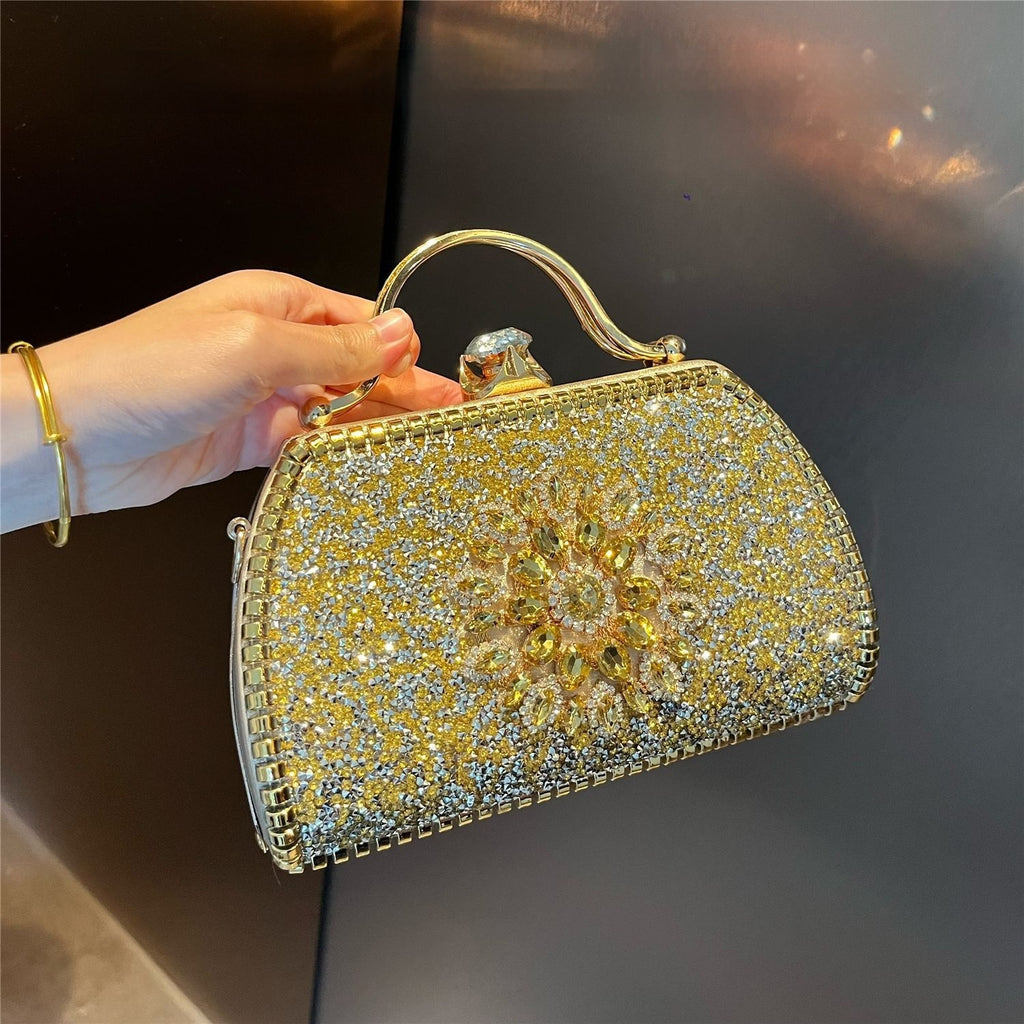 Luxury fashion party Attainable HandBag full stone craved for Women's - Acquisti Online