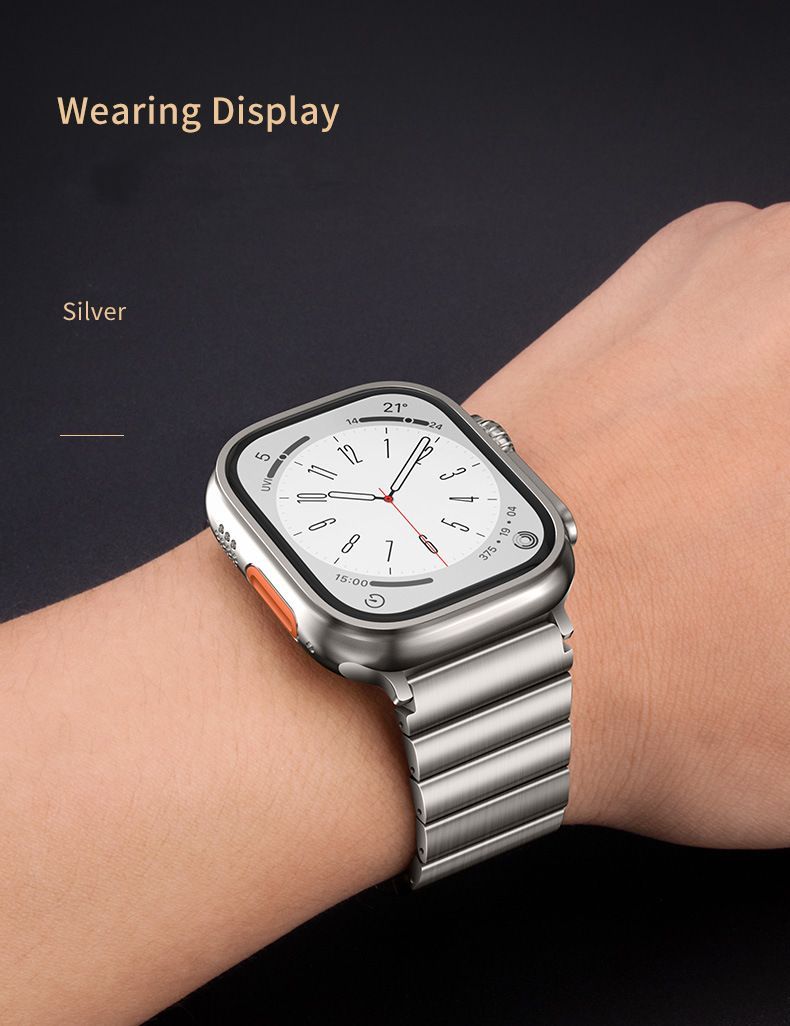 Men's Smart Watch Apple S8 Titanium Watch Strap