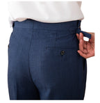 Men's Fashionable Business Casual Formal Pants Solid Color Naples High-waisted Straight Tube Men's Casual Formal Pants