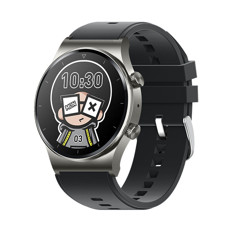 Orologio intelligente Bluetooth con chiamata, rilevamento della frequenza cardiaca in tempo reale, modalità sportive multiple, impermeabile, promemoria intelligente, orologio intelligente