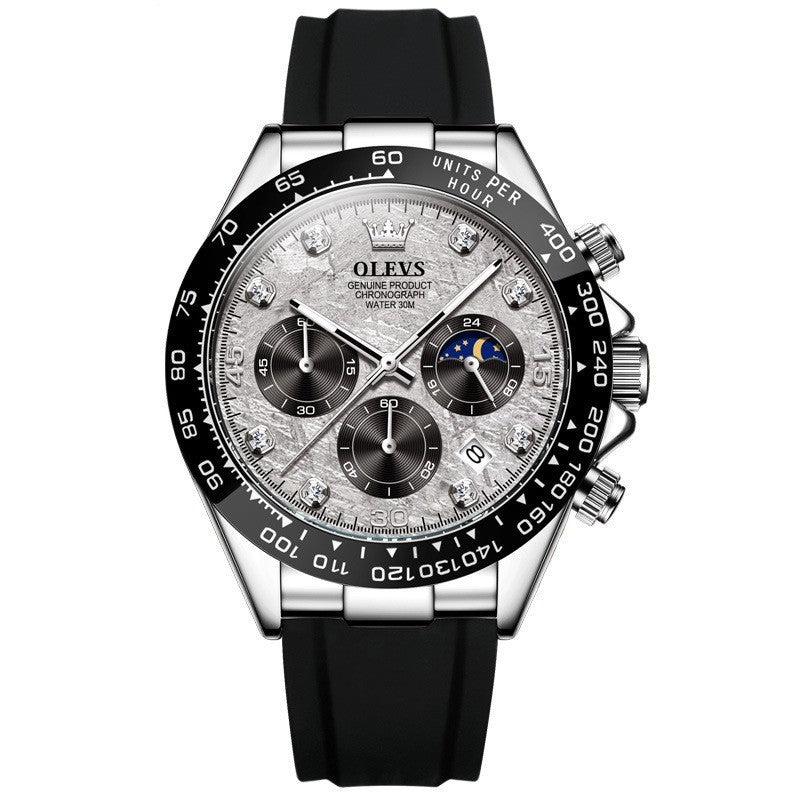 OLEVS Luxury Men Watch Quartz Man Watches Waterproof Luminous Top Brand Watch for Men Date Chronograph Sport Wristwatch