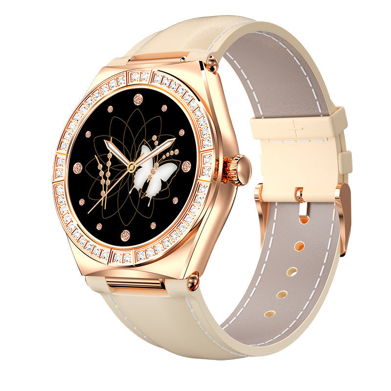 Women's Bluetooth Call Smart Watch Health Monitoring Heart Rate Smart Reminds women smart watch