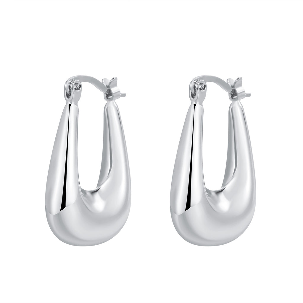 European And American Cold Scenery Surface U-shaped Ear Clip