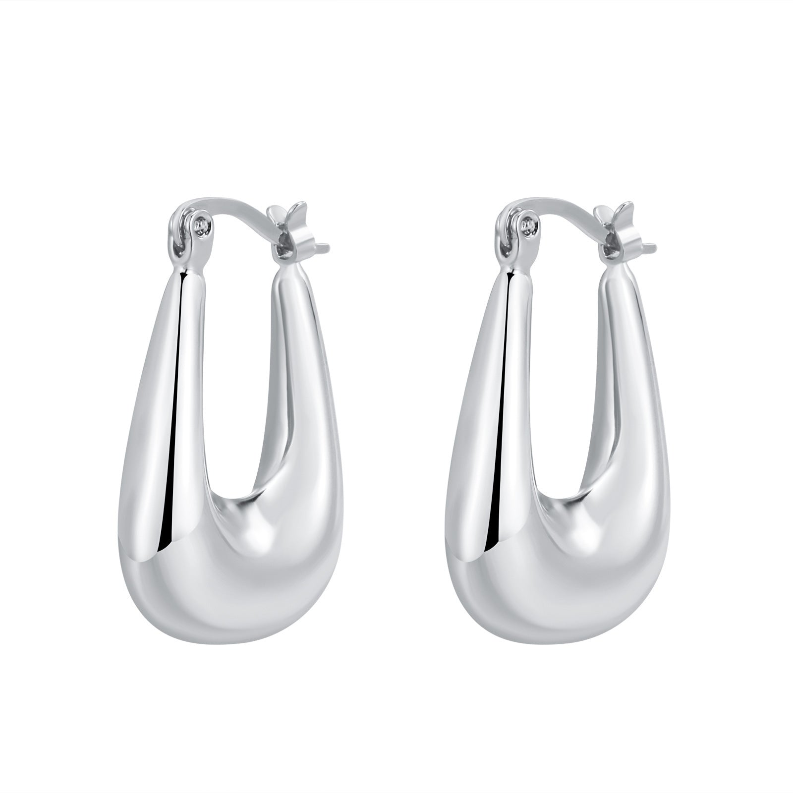 European And American Cold Scenery Surface U-shaped Ear Clip