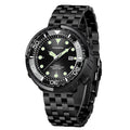 FOXBOX Orologio subacqueo da uomo di alta marca, impermeabile fino a 50 atmosfere, con data e orologio sportivo, orologio da polso al quarzo da uomo