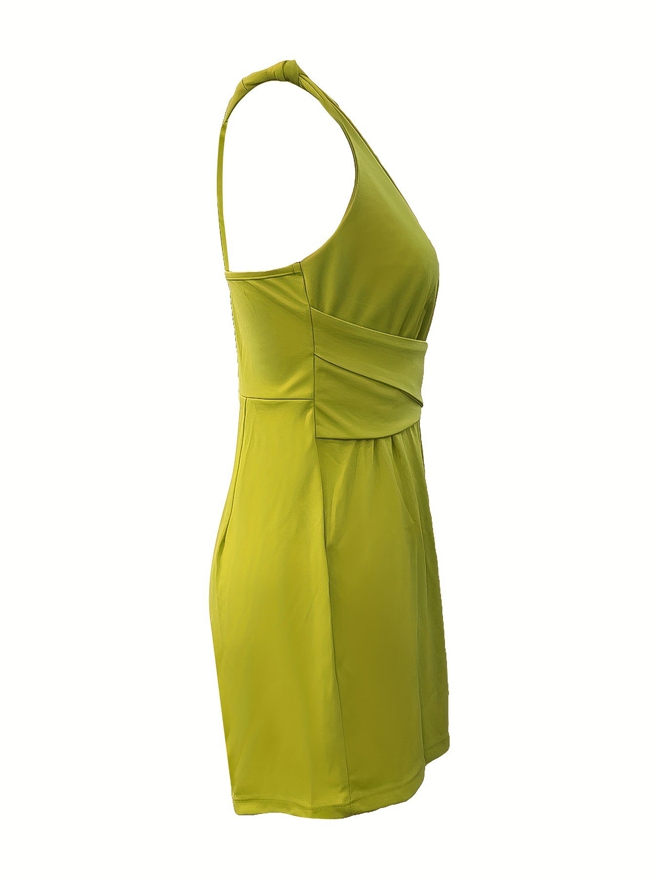 Women's Fashionable Short Dress Women's Sleeveless Jumpsuit Cross Sleeveless Sling Jumpsuit Women's Short Dress