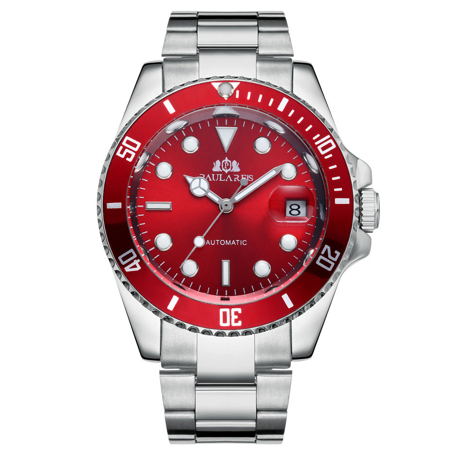 PAULAREIS Classic Automatic Men's Luxury Brand Sports Mechanical Wrist Watch - Acquisti Online