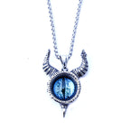Split Ghost Eye Pendant Hipster Retro Nacklaces