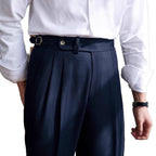 British Men Business Fashionable Men's Casual Pants