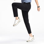 Men's Casual Pants Spring Ice Silk Elastic