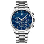 Orologi sportivi da uomo, orologio al quarzo multifunzionale e impermeabile
