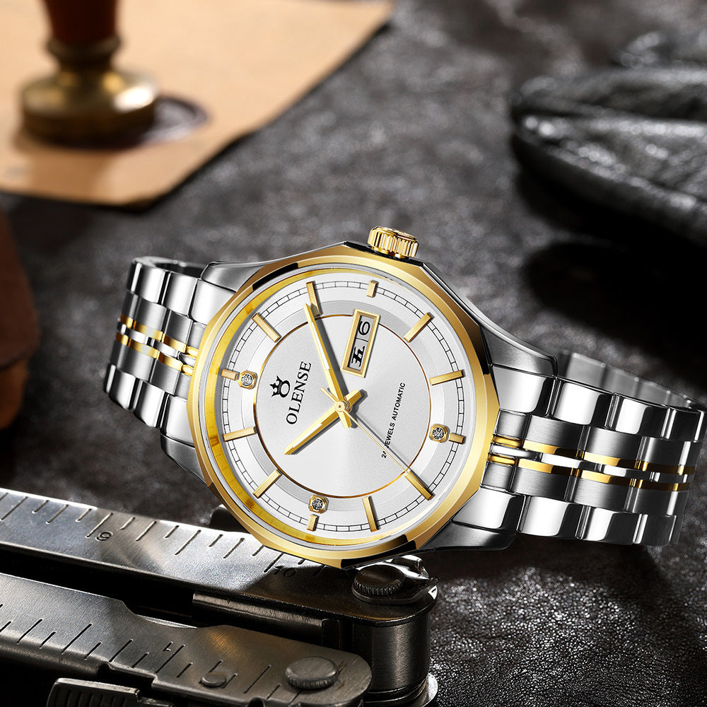 Orologio automatico da uomo OLENSE GA8030 di lusso di alta qualità