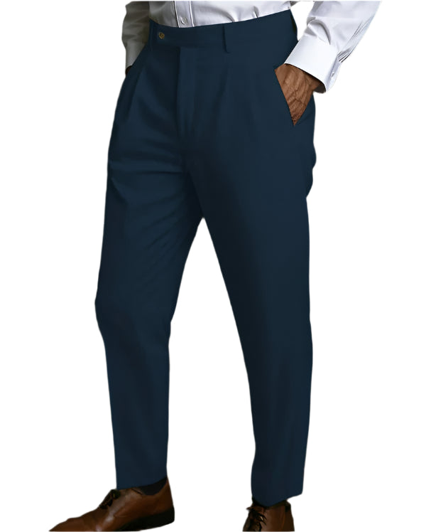 Men's Linen Pocket Flat Comfortable Breathable Trousers
