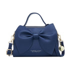 Italian women's style bow shoulder bag