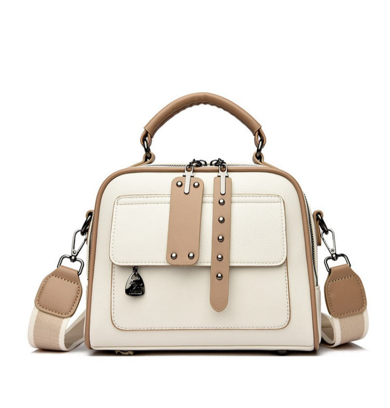 Women's Classic Crossbody Bag PU Leather Messenger Bags Shoulder Handbag Zipper Closure Good Quality Handbags - Acquisti Online