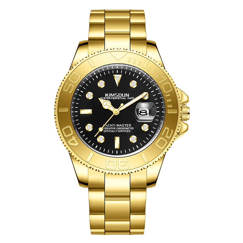 Orologio al quarzo da uomo, sportivo, per il tempo libero, con calendario, multifunzionale, di lusso, personalizzato, al quarzo, da uomo.