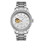 Fashionable Double Hollow Mechanical Watch Diamond High-end Men Mechanical Watch - Acquisti Online