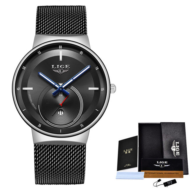 Modieus waterdicht quartzhorloge voor heren