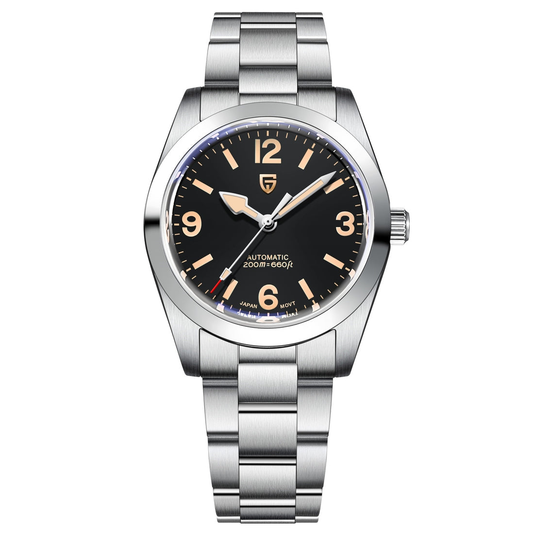 PAGANI DESIGN 2024 new PD1751 men NH35 automatic mechanical watch stainless steel 36MM sapphire waterproof watch