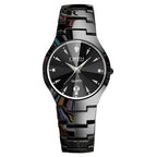 Women's Fashionable Luxury Quartz Watch Waterproof Rhinestone Crafted Luminous  Lightweight Women Quartz Watch