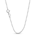 S925 Sterling Silver Zirconium Inlaid Glittering Blue Necklace Pendant Ins Style