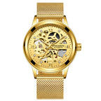 Men's Luxury Mechanical Watch Waterproof Luminous Business Quartz Watch