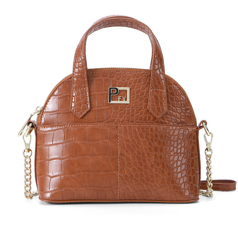 Dames handtas grote capaciteit schoudertas modieuze crossbody tas originele leren multi pocket dames schoudertas