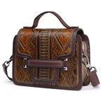 Women's Handbag Multi Pocket Crossbody Large Capacity Shoulder Bag Fashionable Hand-Painted Women's Shoulder Bag