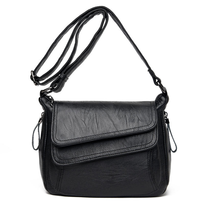 Women's Shoulder Bag Original Soft Leather Large Capacity Messenger Classic Small Square Bag Women's Shoulder Bag