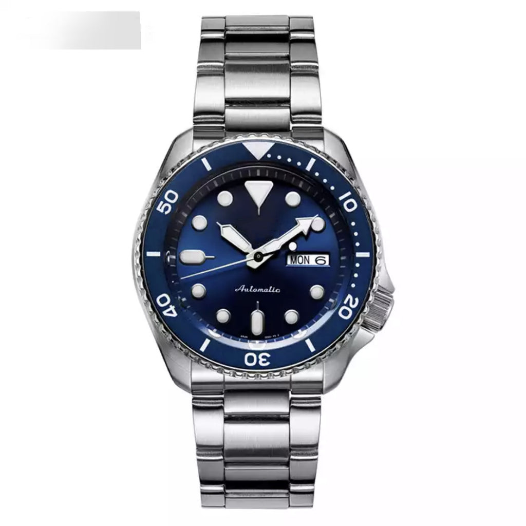 Men's Fashionable Round Ordinary Casual Spiral Watch Crown Single Folding Buckle Business Casual Quartz Men’s Pointer Watch
