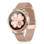Orologio intelligente da donna Full Circle Full Touch Monitoraggio della salute del corpo Chiamata BT Smart Remainder Smartwatch da donna