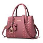 Women's Bag Fashionable Handbag Original Leathe Shoulder Bag Multi Pocket Large Capacity Portable Shoulder Messenger Bag