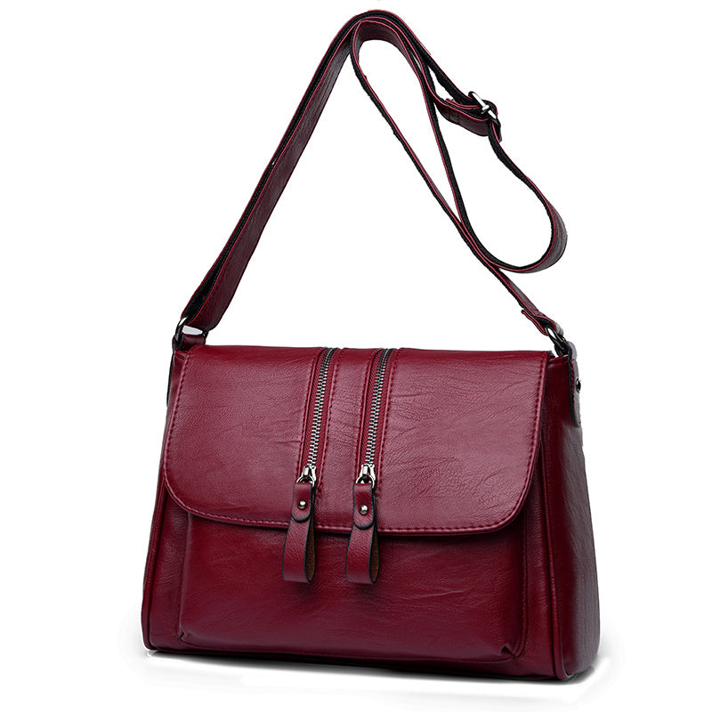 Women's Fashionable Crossbody Bag Soft Leathe Women's Shoulder Bag One Shoulder Large Capacity Women Shoulder Bag