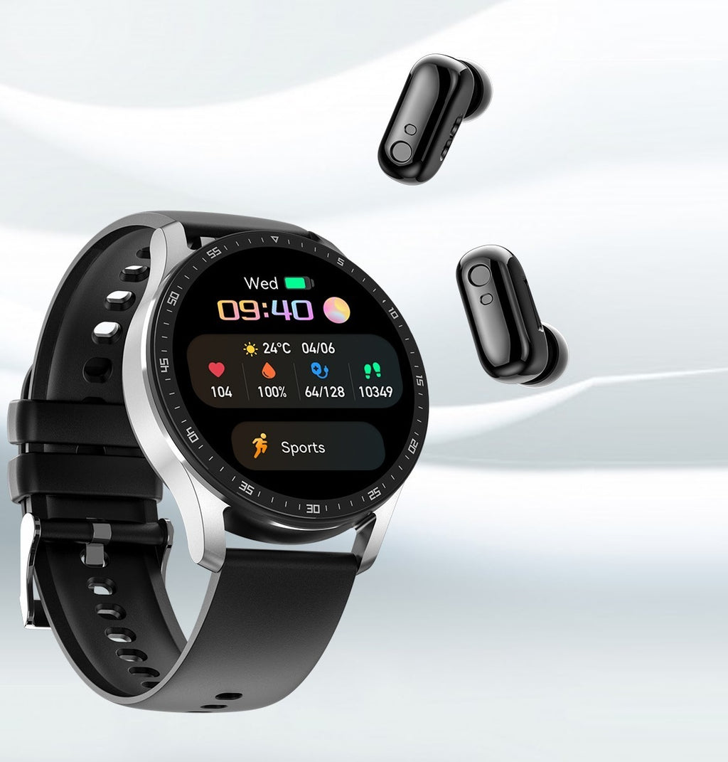 Smart Watch Two-in-one TWS Wireless Bluetooth Earbuds Sports Smart Watch - Acquisti Online