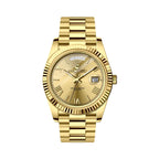 CHAXIGO Herenhorloge Staal Drie Wijzers Grote Wijzerplaat met Datum Lichtgevend Waterdicht Quartz Horloge