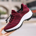 Women's Spring And Summer New Casual Flying Knit Sneakers - Acquisti Online