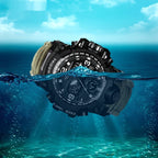 ADDIES Multifunctional Survival Watch Waterproof Military Bracelet Emergency Gear for Camping Hiking Watch