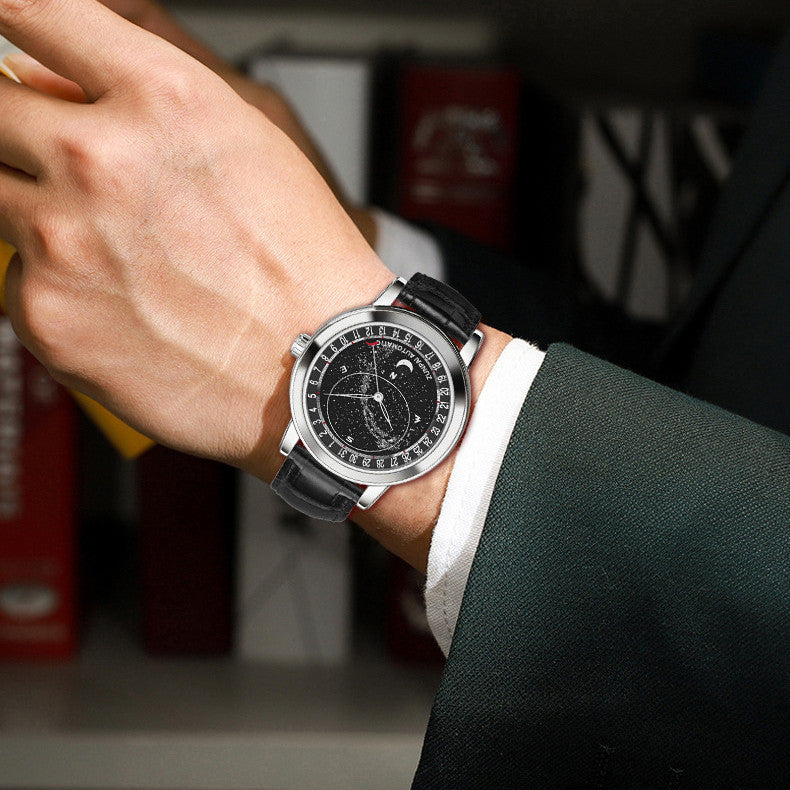 New Automatic Men's Star Type Mechanical Watch