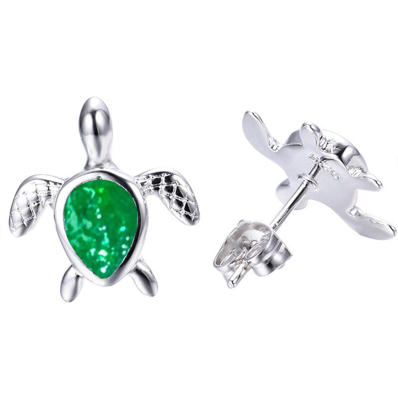 Fashion small turtle Women's earrings