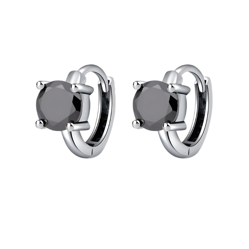 S925 Sterling Silver Women Fashion Personality CHIC Zircon Earrings