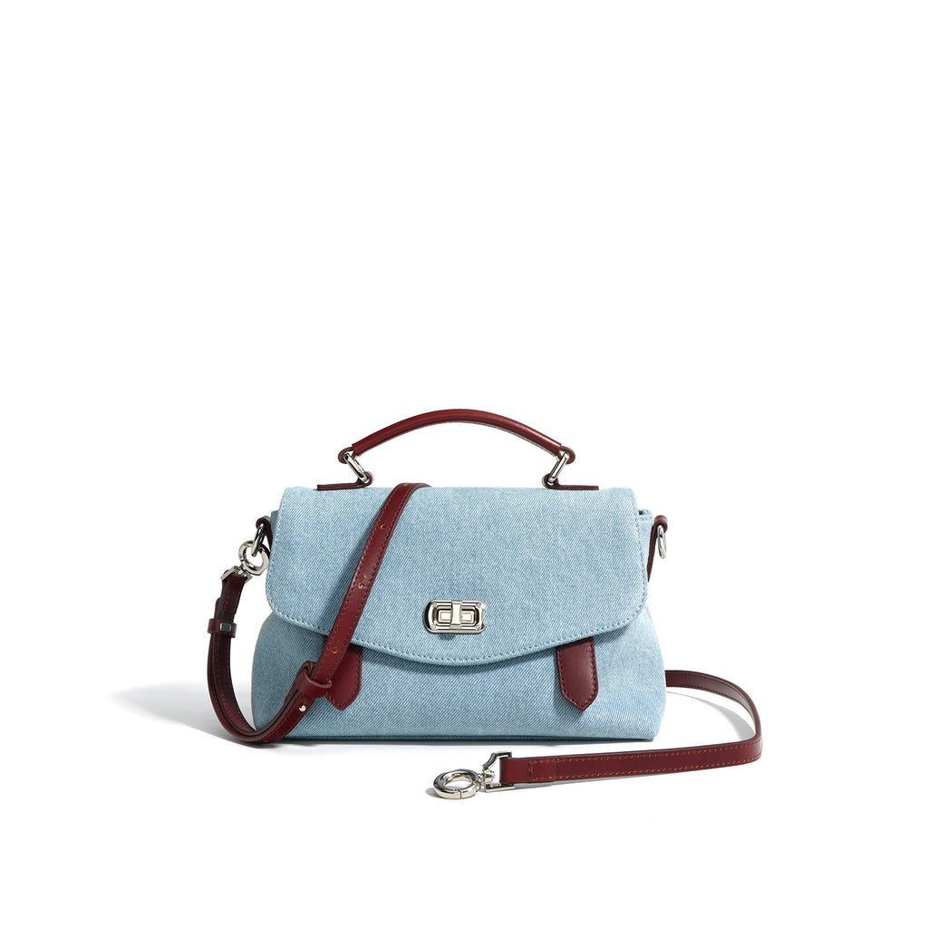 Women's Fashionable Shoulder Bag Denim Large Capacity Women bag crossbody handbag Soft Women's Shoulder Bag