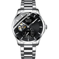AILANG Men's Business Casual Fashion Watch Automatic Mechanical Movement Watch Waterproof Steel Band Man Watch - Acquisti Online