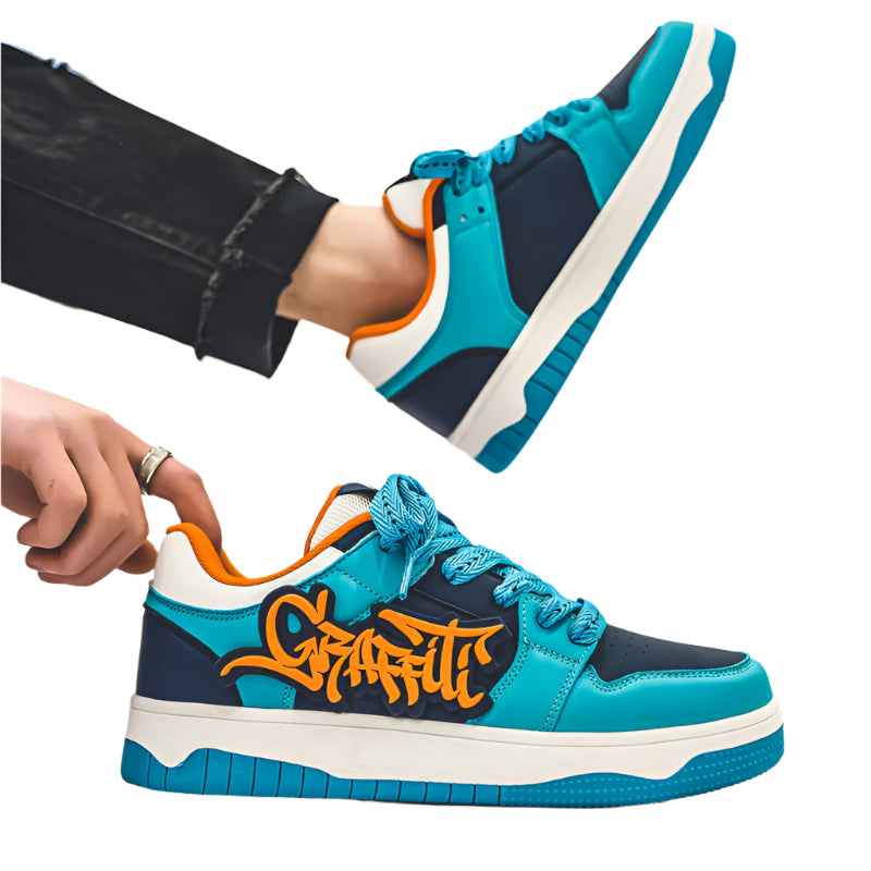 Fashion niche men's shoes lace up flat bottom four season shoes - Acquisti Online