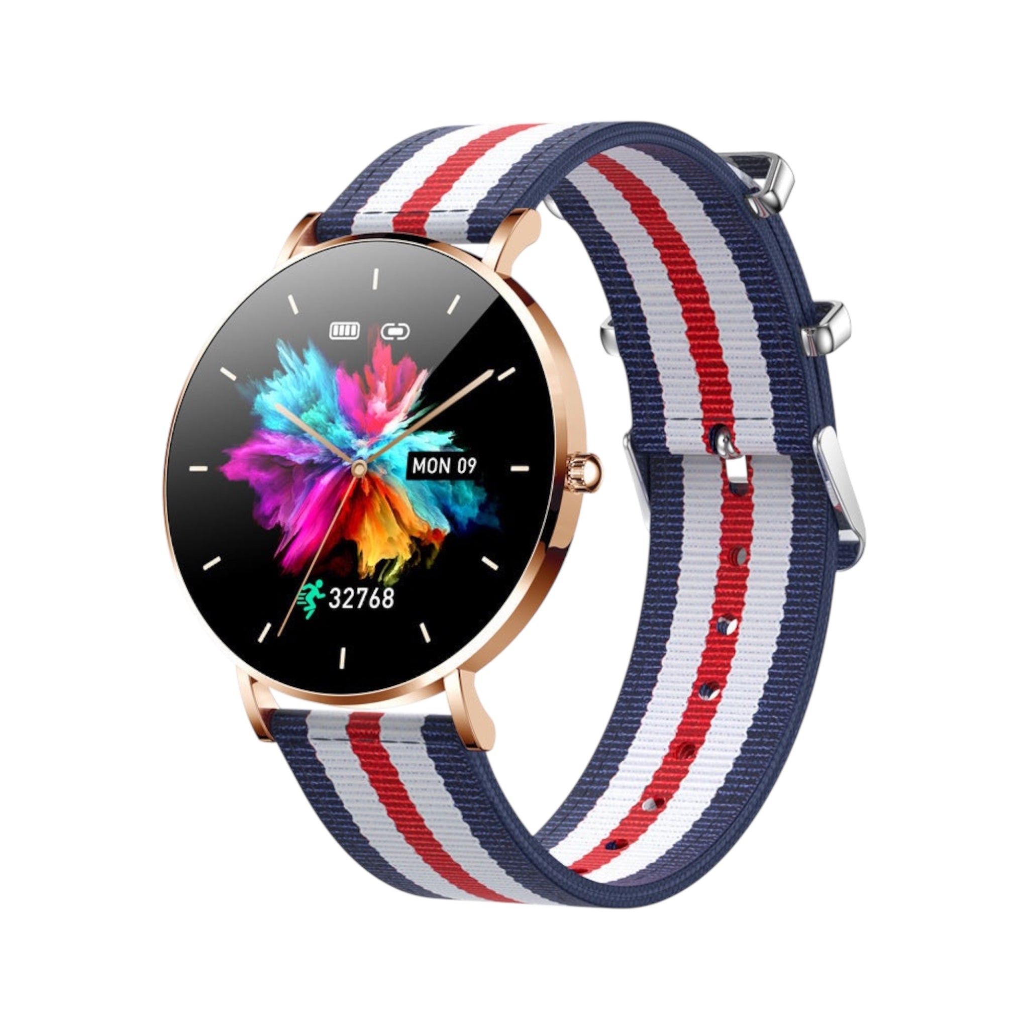 T8 Women's AMOLED Smart Watch Call Remind Ladies Physiologic Function Clock Sport Bracelet Health Track Waterproof Smartwatch